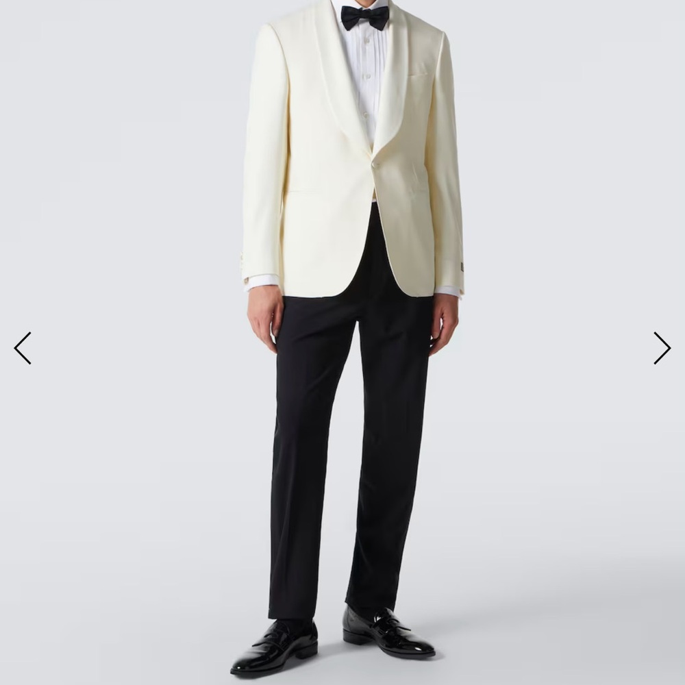 Canali Ivory Blazer tuxedo